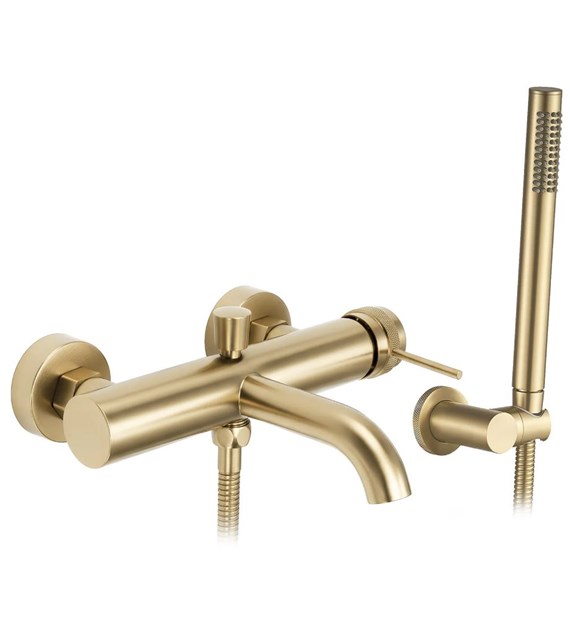 BATERIA WANNOWA LUNGO GRIP ZŁOTA SZCZOTKOWANA