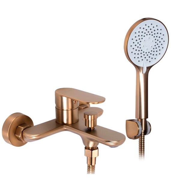 BATERIA WANNOWA DROP MIEDŹ SZCZOTKOWANA