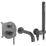 BATERIA WANNOWA PODTYNKOWA LUNGO TYTAN + BOX