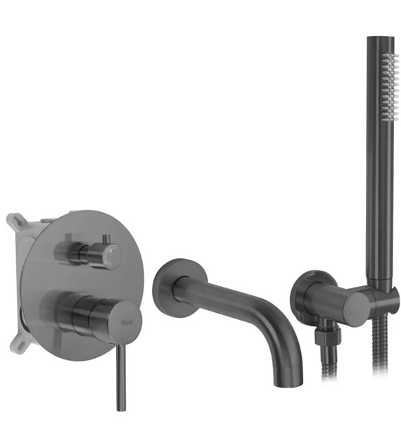 BATERIA WANNOWA PODTYNKOWA LUNGO TYTAN + BOX