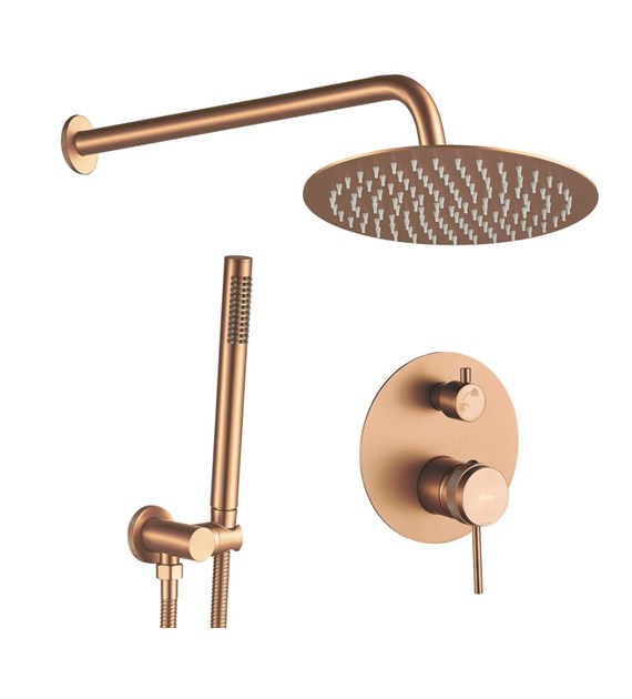 ZESTAW NATR PODTYNKOWY LUNGO GRIP MIEDŹ SZCZ + BOX