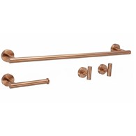KOMPLET WIESZAKÓW ŁAZIENKOWYCH ARI BRUSH COPPER