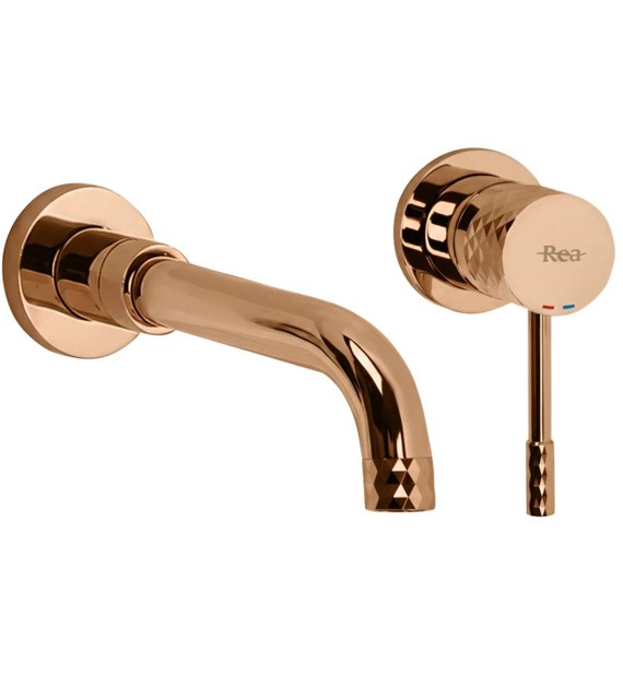 BATERIA UMYWALKOWA PODTYN LUNGO DIAMOND MIEDŹ + BO