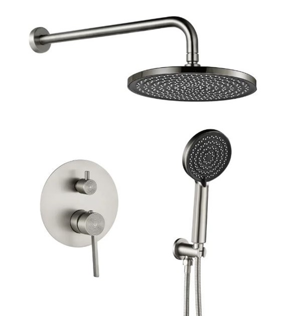 ZESTAW NATRYSKOWY PODT FOSTER NIKIEL SZCZOTK + BOX