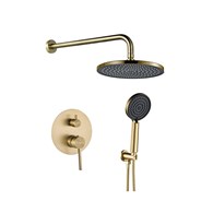 ZESTAW NATRYSKOWY PODT FOSTER ZŁOTY SZCZOTKO + BOX