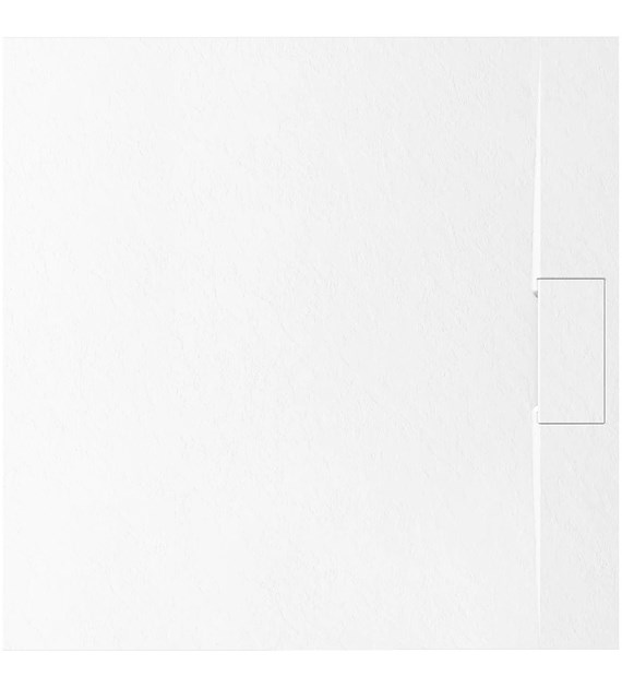 BRODZIK BAZALT WHITE 90x90 + SYFON