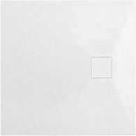 BRODZIK MAGNUM WHITE 90x90 + SYFON