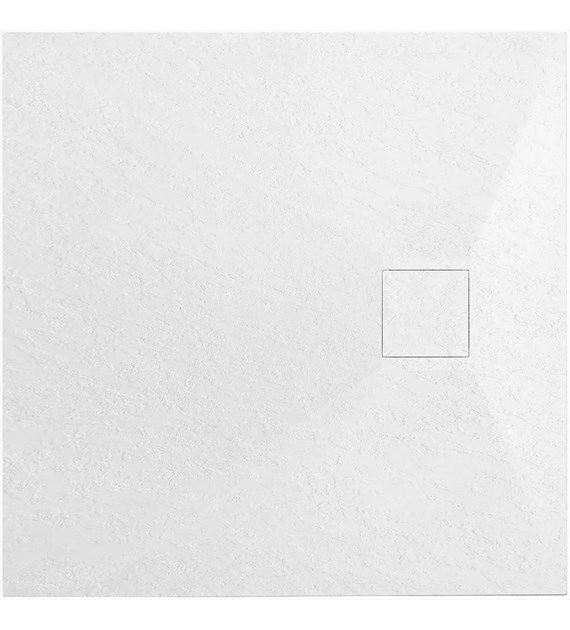 BRODZIK MAGNUM WHITE 90x90 + SYFON
