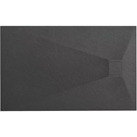 BRODZIK MAGNUM BLACK 90x120 + SYFON