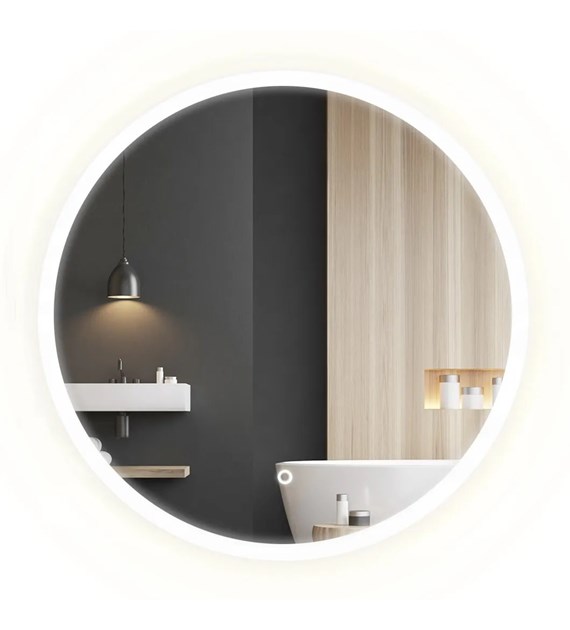 LUSTRO LED HOLLYWOOD BLACK 80X60