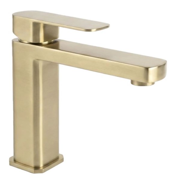 BATERIA UMYWALKOWA ARLO ZŁOTA SZCZOTKOWANA NISKA