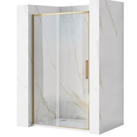 DRZWI PRYSZNICOWE RAPID SLIDE BRUSH GOLD 150