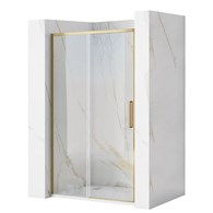 DRZWI PRYSZNICOWE RAPID SLIDE BRUSH GOLD 160