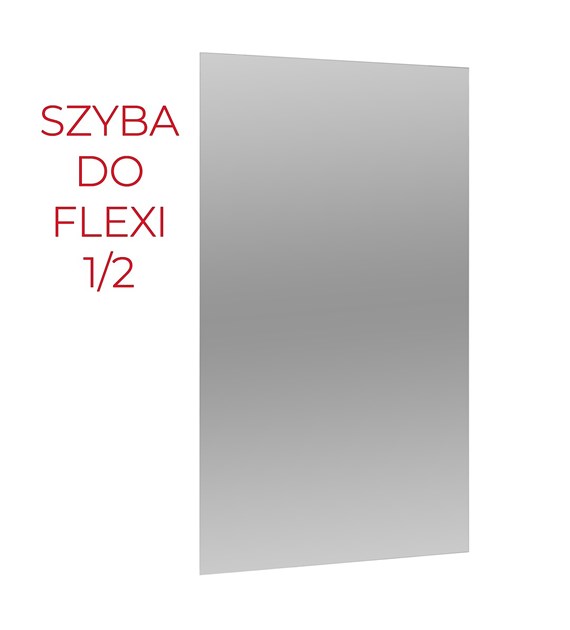 ŚCIANKA PRYSZNICOWA FLEXI 140 cm GREY 1/2