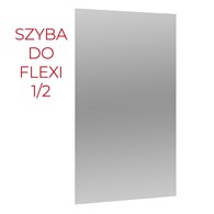 ŚCIANKA PRYSZNICOWA FLEXI 80 cm GREY 1/2