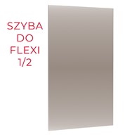 ŚCIANKA PRYSZNICOWA FLEXI 140 cm BROWN 1/2