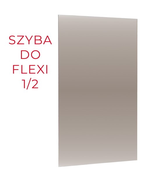 ŚCIANKA PRYSZNICOWA FLEXI 120 cm BROWN 1/2