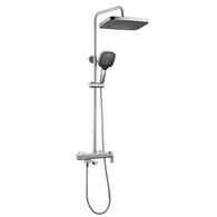 ZESTAW NATRYSKOWY ARLO NIKIEL SZCZOTKOWANY