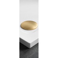 DEKIEL NAKŁADKA SYFONU BRODZIKA BRUSH GOLD