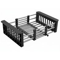 P14487 KOSZYK TELESKOPOWY BLACK
