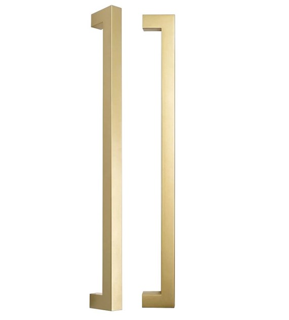 KLAMKA 01 BRUSH GOLD