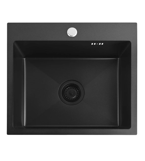 ZLEWOZMYWAK LEO 50 BLACK + AKCESORIA 3EL GREY