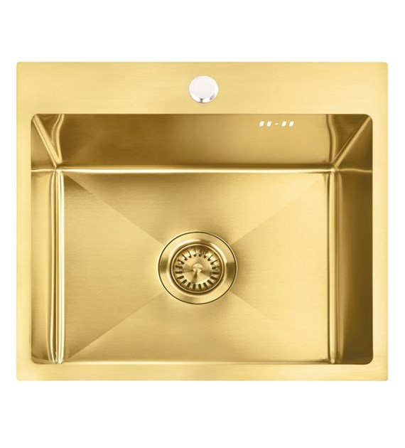 ZLEWOZMYWAK LEO 50 BRUSH GOLD + AKCESORIA 3EL GREY